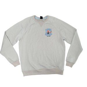 Under Armour NWT mens sample heavy weight sweat shirt size large tan